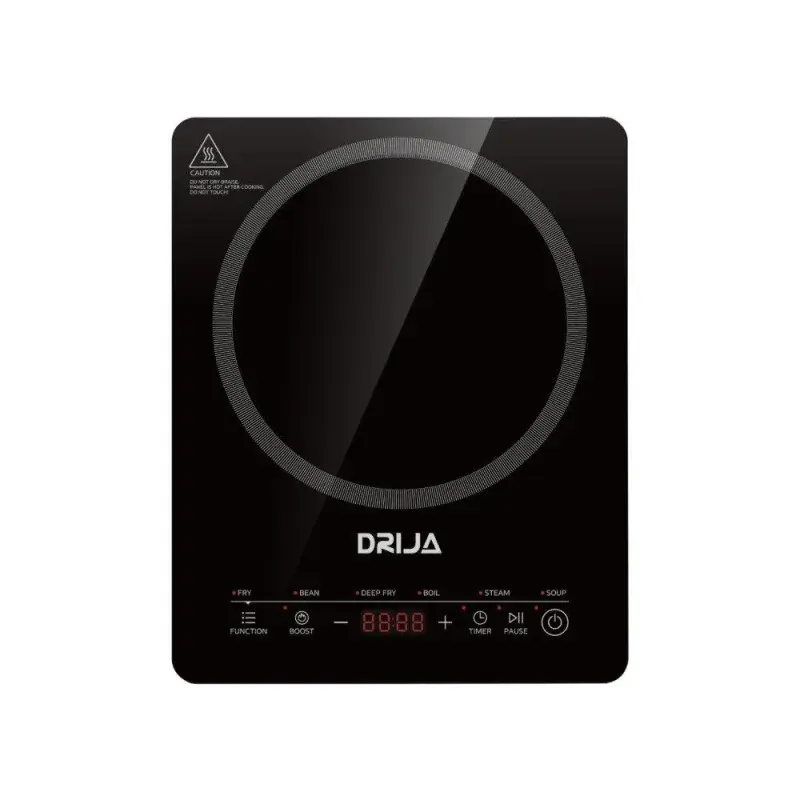 Drija Estufa de mesa induccion de 1 quemador vitroceramica munich