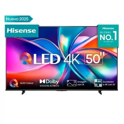 Hisense Smart tv de 50" qled 4k vidaa tv q6qv