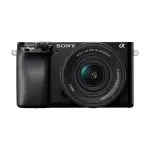 Sony Camara mirrorless aps-c alpha 6100 + lente e pz 16-50mm f3.5-5.6 oss ii