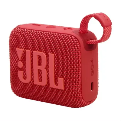 Jbl Bocina portatil bluetooth resistente al agua go 4 rojo
