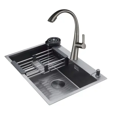 Drija Fregador empotrable de 76.2cm acabado en acero bolonia