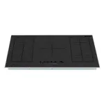 Drija Estufa empotrable de induccion vitroceramica antirayas de 2 zonas flex munich