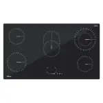 Drija Estufa empotrable electrica de 90cm 5 quemadores control tactil berlin