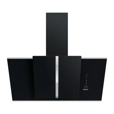 Drija Extractor de grasa tipo campana de 75.8cm acabado negro triangolo