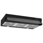 Drija Extractor de grasa de 90.2cm color negro compatto