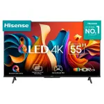 Hisense Smart tv de 55" qled uhd 4k google tv q6n
