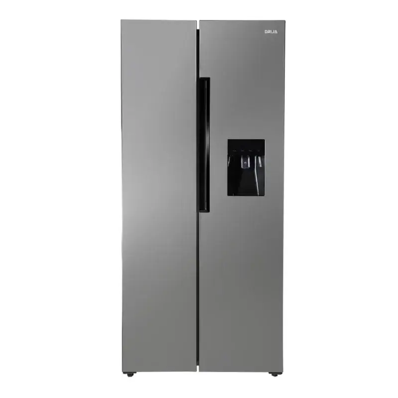 Drija Refrigerador side by side de 18cuft con dispensador de agua inverter