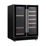 Drija Vinera empotrable para 20 botellas y 63 latas con doble zona inverter bere