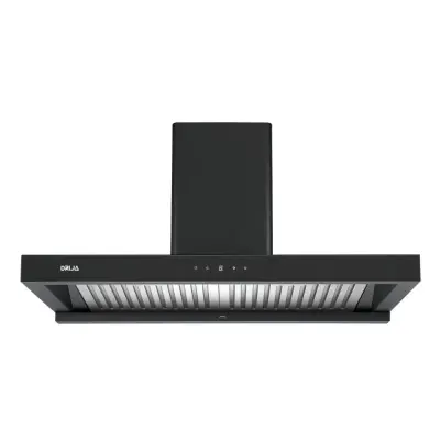 Drija Extractor de grasa de pared de 90cm color negro