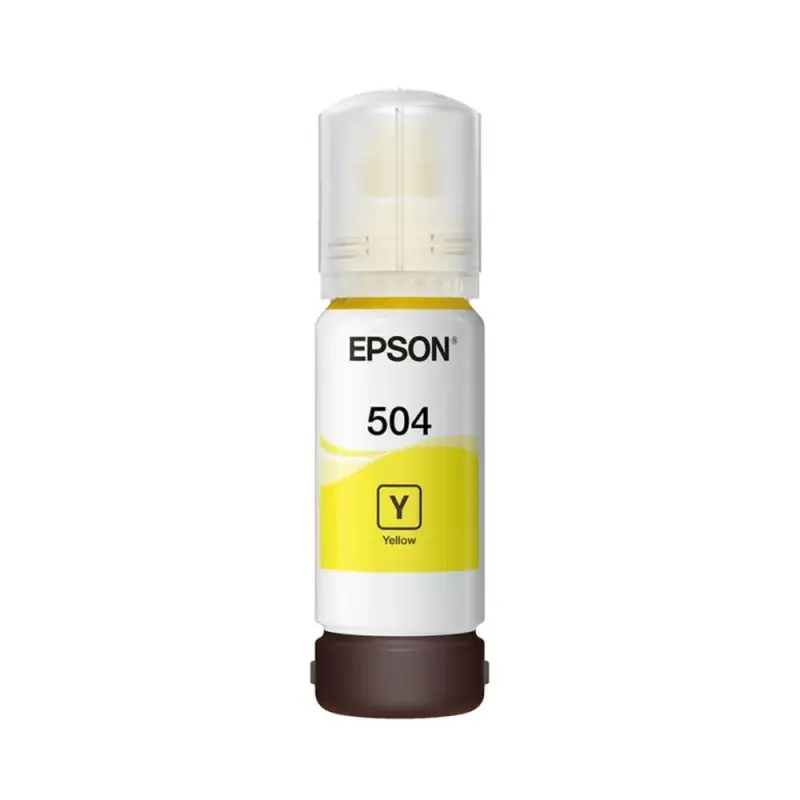 Epson Botella de tinta t504 amarilla