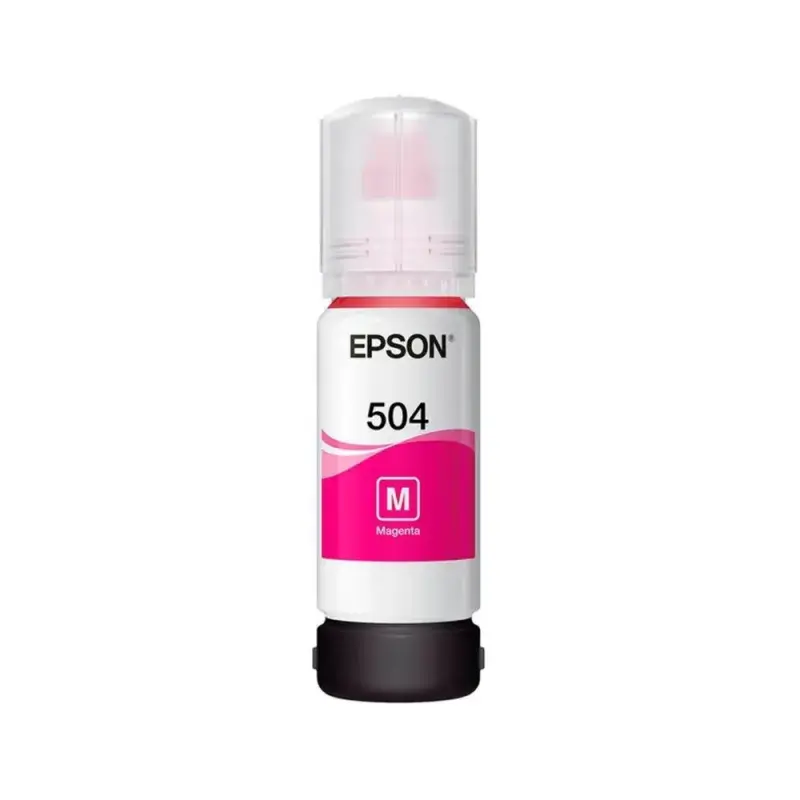 Epson Botella de tinta t504 magenta