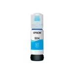 Epson Botella de tinta t504 cian