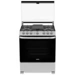 Mabe Estufa de 30" a gas 6 quemadores color plata emh7602