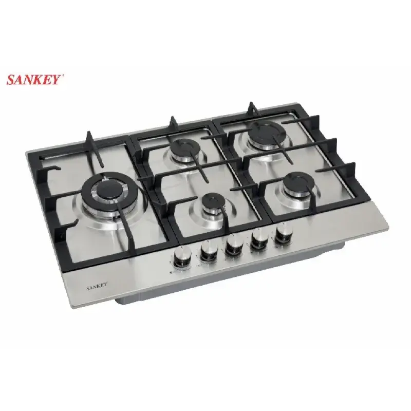 Sankey Estufa empotrable de 30" a gas 5 quemadores gsh791