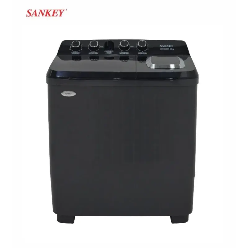 Sankey Lavadora semi automatica de 12kg negro wm1215
