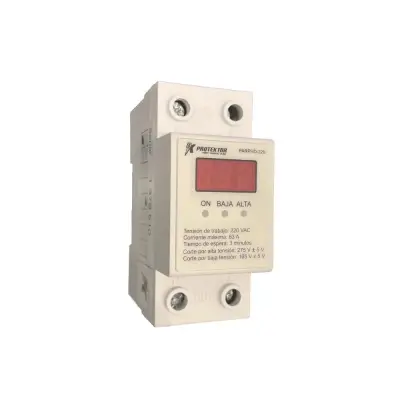 Protektor Protector de voltaje de linea 220v con supresor de picos parphd