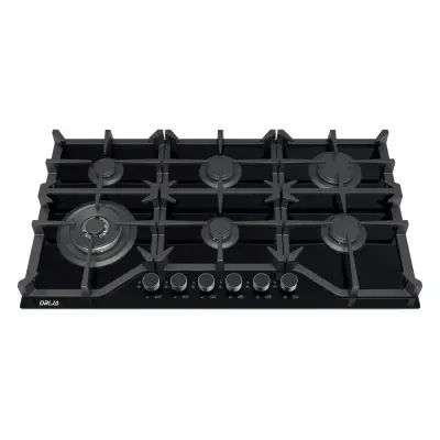 Drija Estufa a gas 91cm vitro ceramica de 6 quemadores toscana 91