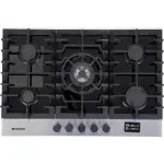 Nisato Estufa empotrable a gas de 30" 5 quemadores npct852
