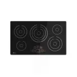 Lg Cooktop electrico 36" lg studio lce3610 smoothtouch