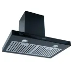Drija Extractor de grasa 75cm color negro quadrato 76