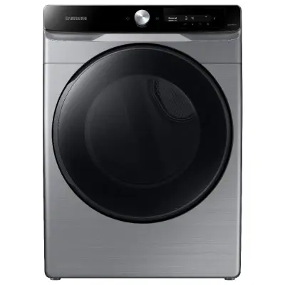 Samsung Secadora electrica carga frontal de 22kg color acero dve22c6370p