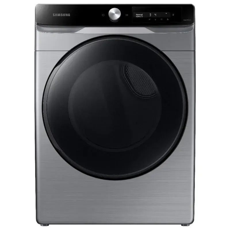 Samsung Secadora electrica carga frontal de 22kg color acero dve22c6370p