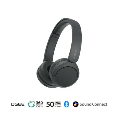 Sony Audifonos inalambricos de diadema color negros whch520