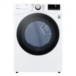 Lg Secadora carga frontal con sensor de secado sensor dry y conectivdad thinq de 22kg df22wv2