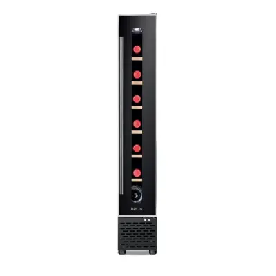 Drija Vinera con compresor para 7 botellas malbec 7