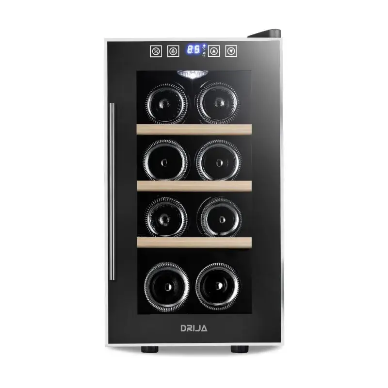 Drija Vinera termoelectrica para 8 botellas rosso 8