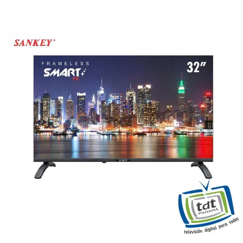 Sankey Smart tv hd de 32" frameless sdf6
