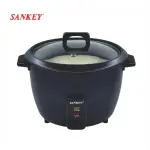 Sankey Olla arrocera de 10 tazas negra