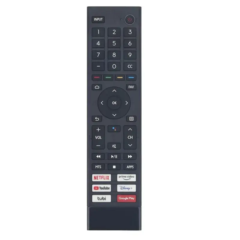 Hisense Control para smart tv con comando de voz erf3f80