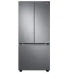 Samsung Refrigeradora de 22.2cuft puerta francesa con diseño de puerta plana rf22a4010