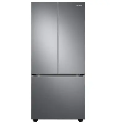 Samsung Refrigeradora de 22.2cuft puerta francesa con diseño de puerta plana rf22a4010