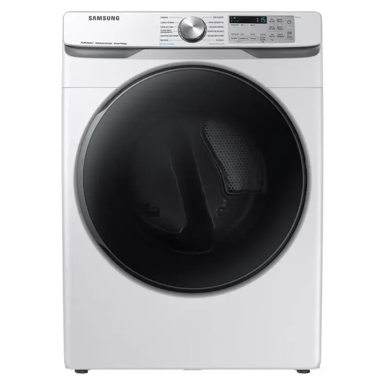 Samsung Secadora de 22kg a gas color blanco dv22r6270