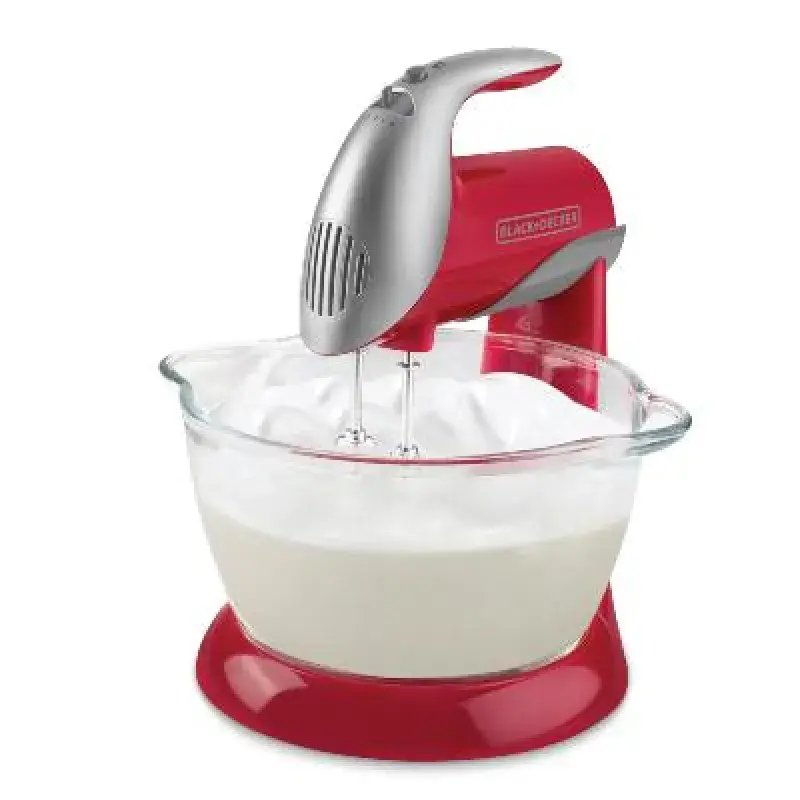 Black & decker Batidora de pedestal de 5 velocidades con tazon de vidrio mx900