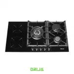 Drija Estufa empotrable dual(gas y electrico) de 5 quemadores sicilia 90