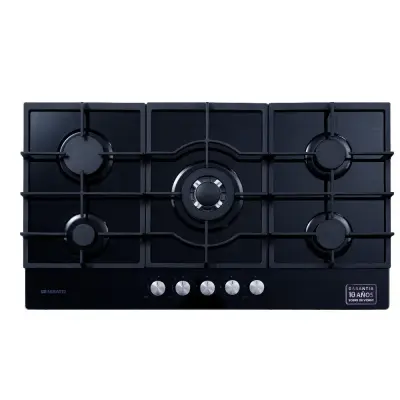Nisato Estufa empotrable a gas de 36" 5 quemadores npct9051