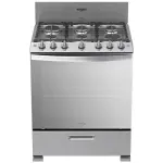Whirlpool Estufa de 6 quemadores a gas de 30" lwfr3400