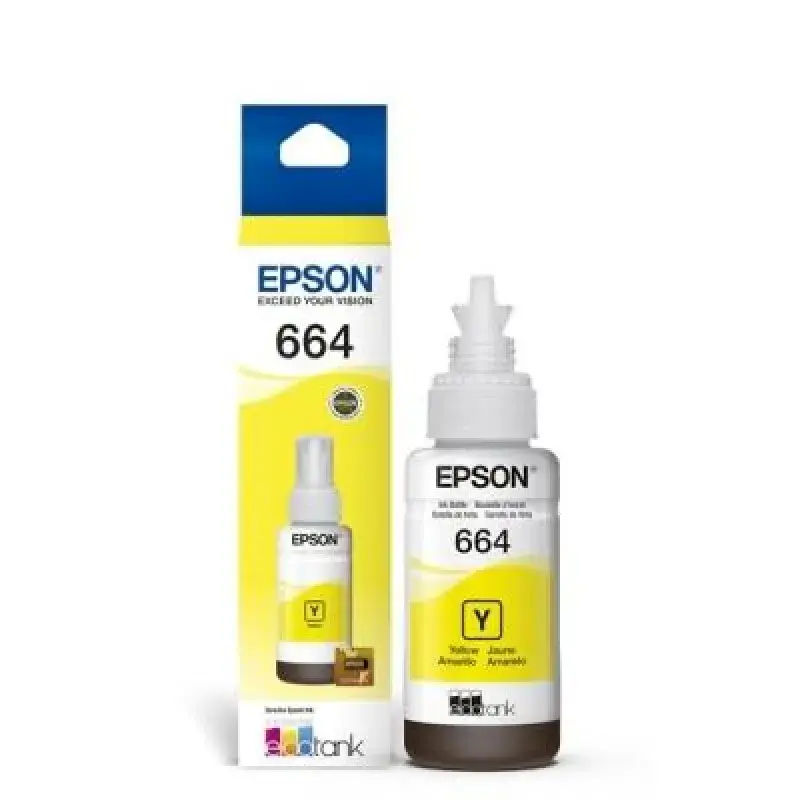 Epson Botella de tinta t664 amarilla