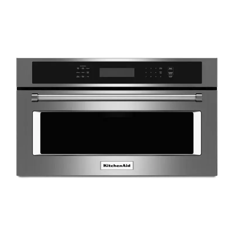Kitchenaid Horno microondas empotrable de 30" con conveccion kmbp100