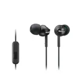 Sony Audifonos in-ear de boton color negro mdrex110ap