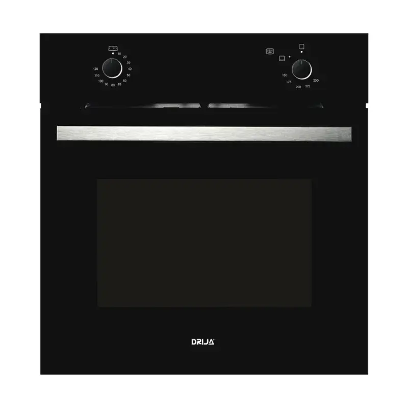 Drija Horno empotrable a gas de 60cm oceania 60 black gas