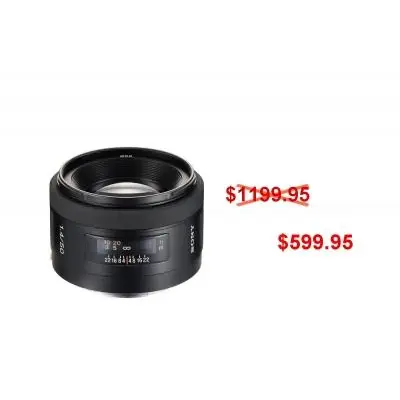 Sony Lente 50mm f/1.4