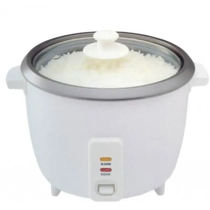 Sankey Olla arrocera de 10 tazas blanca