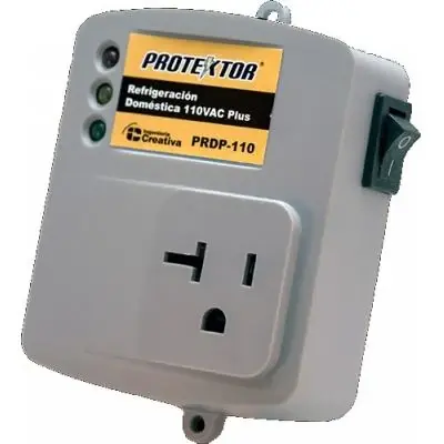 Protektor Protector de voltaje de enchufe para refrigeracion domestica 110 vac plus