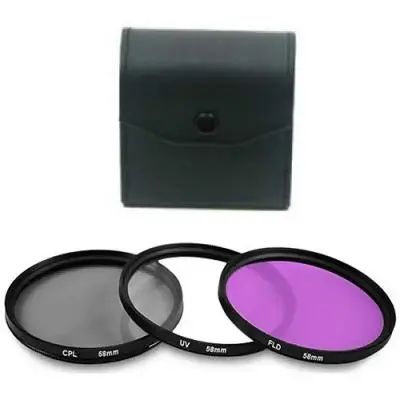 Bower Kit de filtros de 58mm fk58c