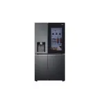 Lg REFRIGERADORA SIDE BY SIDE NEGRA DE 22.4P³ INSTAVIEW DOOR IN DOOR CRAFT ICE VS25XH