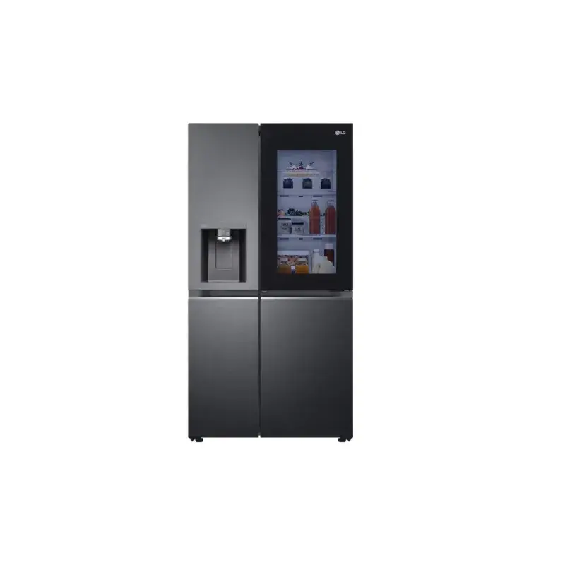 Lg REFRIGERADORA SIDE BY SIDE NEGRA DE 22.4P³ INSTAVIEW DOOR IN DOOR CRAFT ICE VS25XH